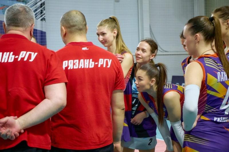 ВК «Рязань-РГУ» уступил «Москвичке»